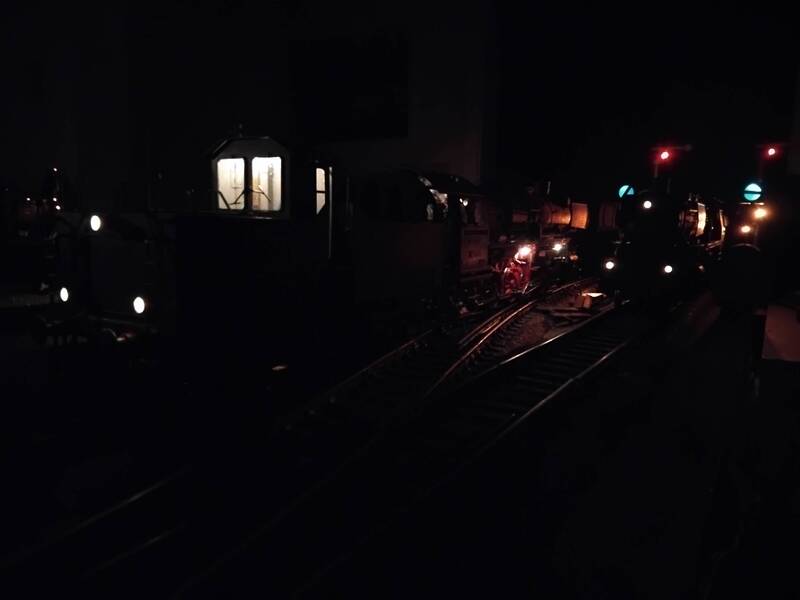 .... Nachtschicht im Bhf. Kunzstetten