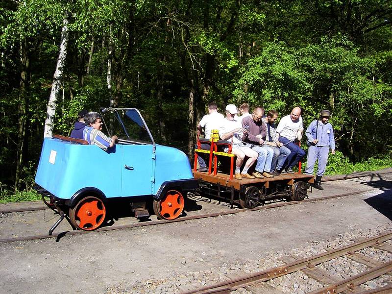 Trabbi auf Schienen