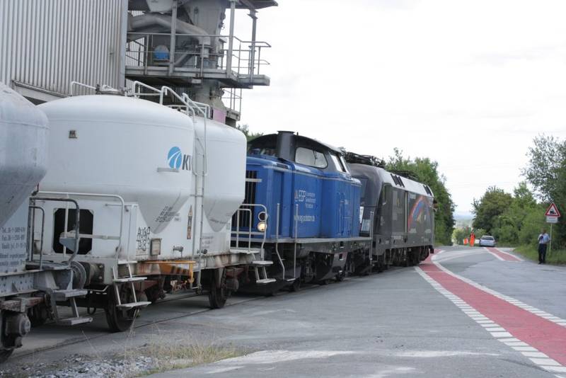 Zementzug Geseke Juli 2009