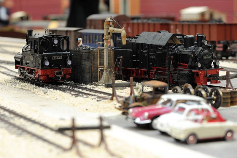 BW im Güterbahnhof - Meterspur