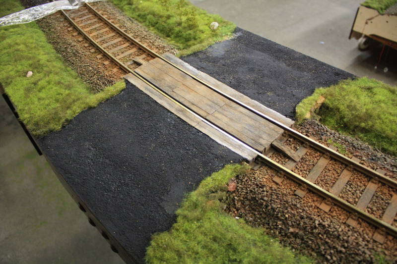 Blick auf die neue Teerstraße 2