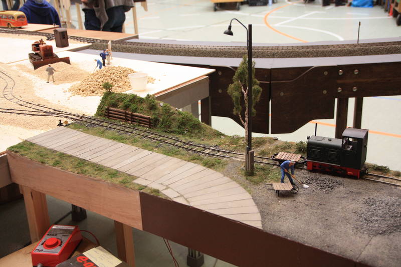 Schotterwerk mit Feldbahn in IIf