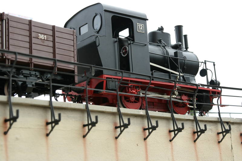 WN 12 auf dem Viadukt
