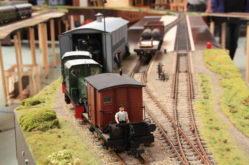 An der Rollbockanlage