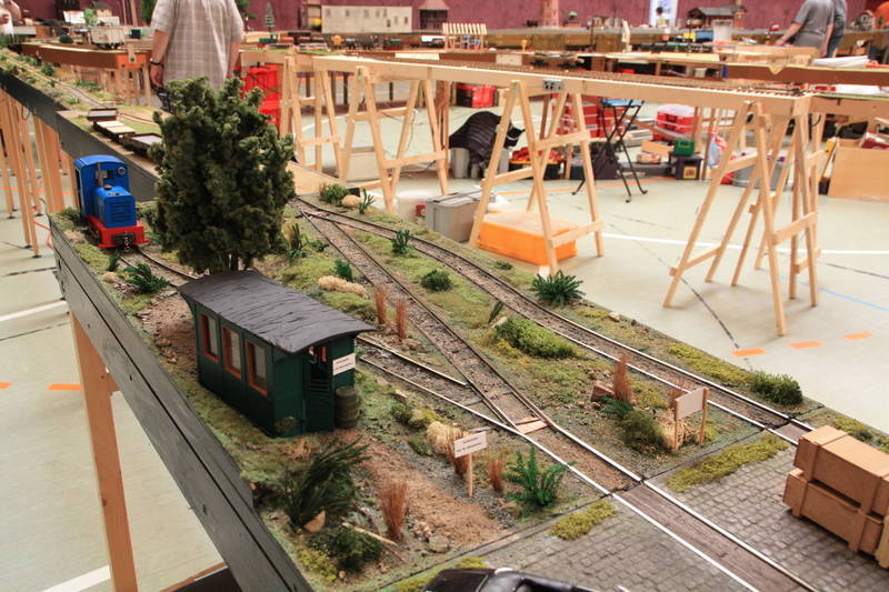 Feldbahn am Lagerhaus Hoppenstedt