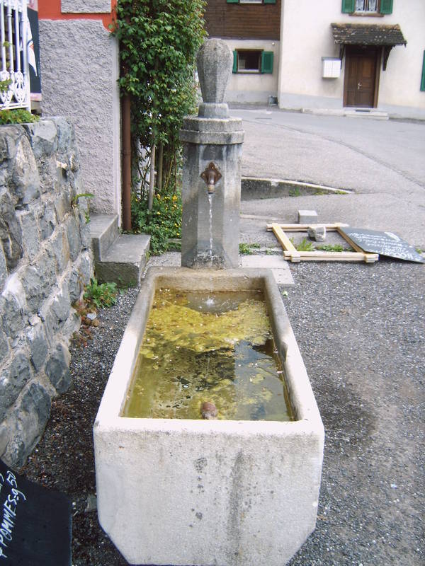 Grüsch Stationsbrunnen 1
