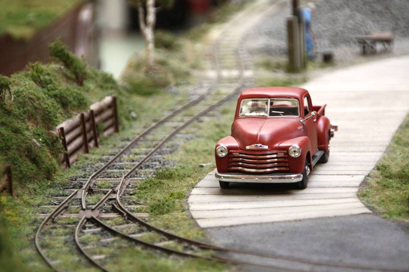 Feldbahnmodul Schotterwerk