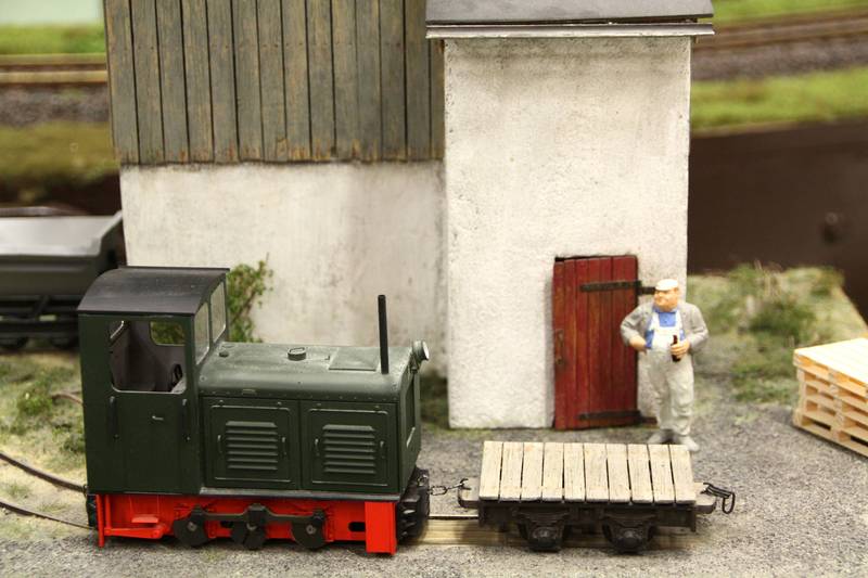 Feldbahnmodul Schotterwerk