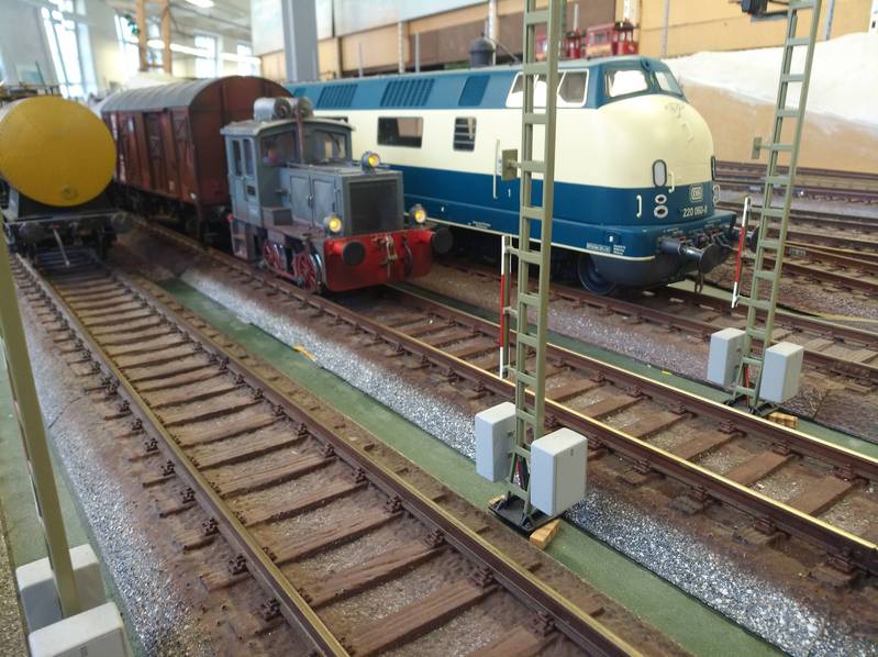 Fahrtag Eisenbahnmuseum Schramberg Ende Maerz 2019