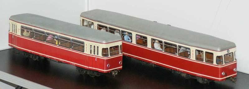 KAE Triebwagen VT 2 und Beiwagen VB 1 15