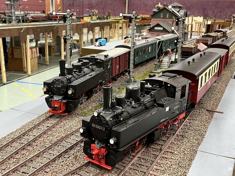 Mallet-Treffen im Bf Herstrop