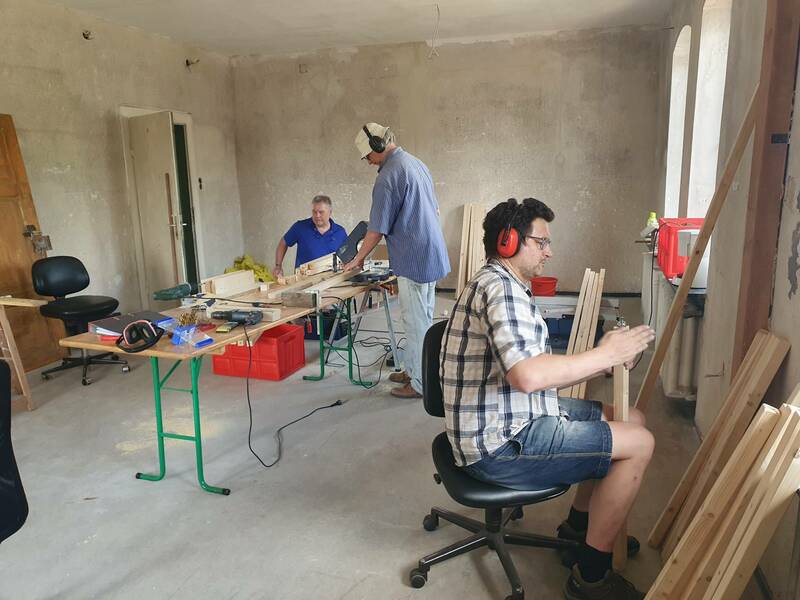 Füße bauen
