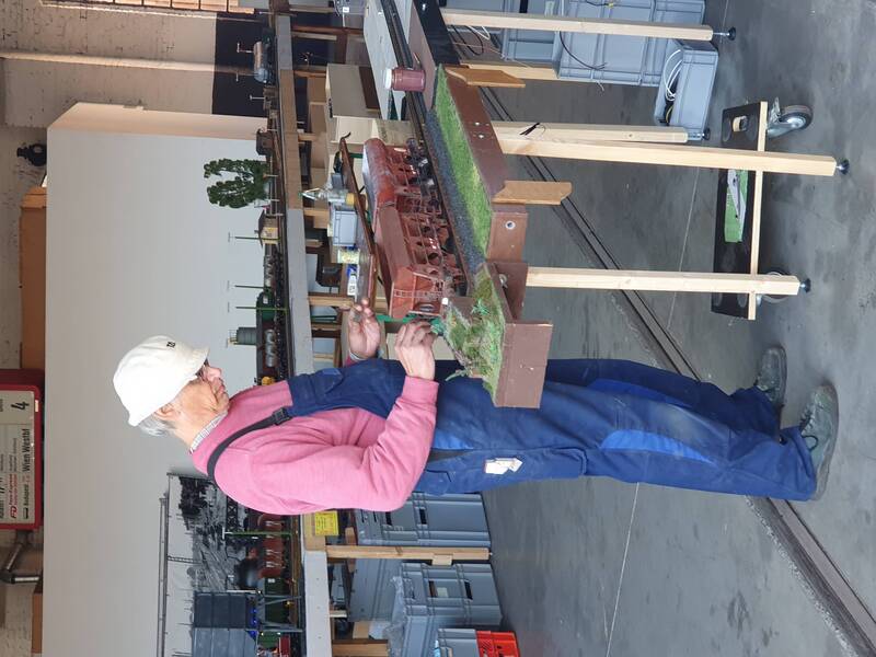 Fahrzeugalterung am Gleisende