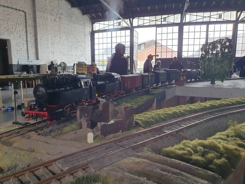 Echtdampf in Doppeltraktion