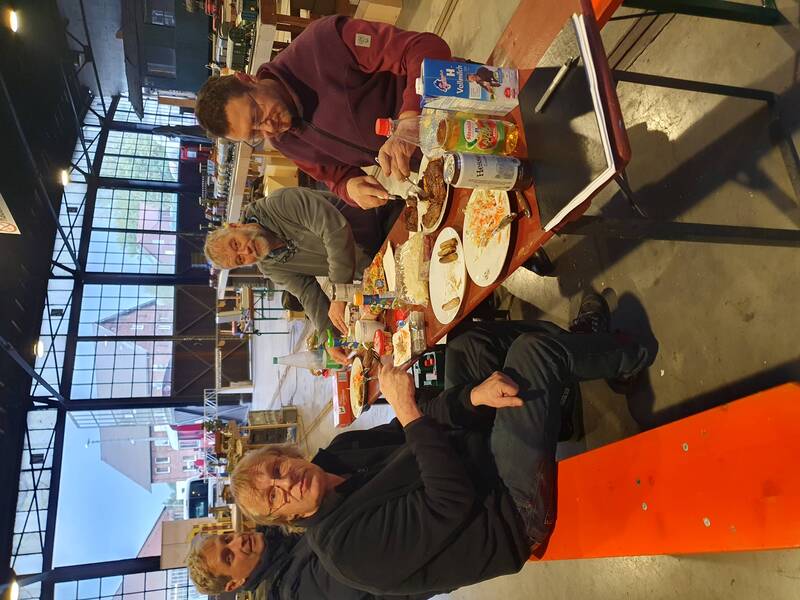 Brotzeit zur Stärkung